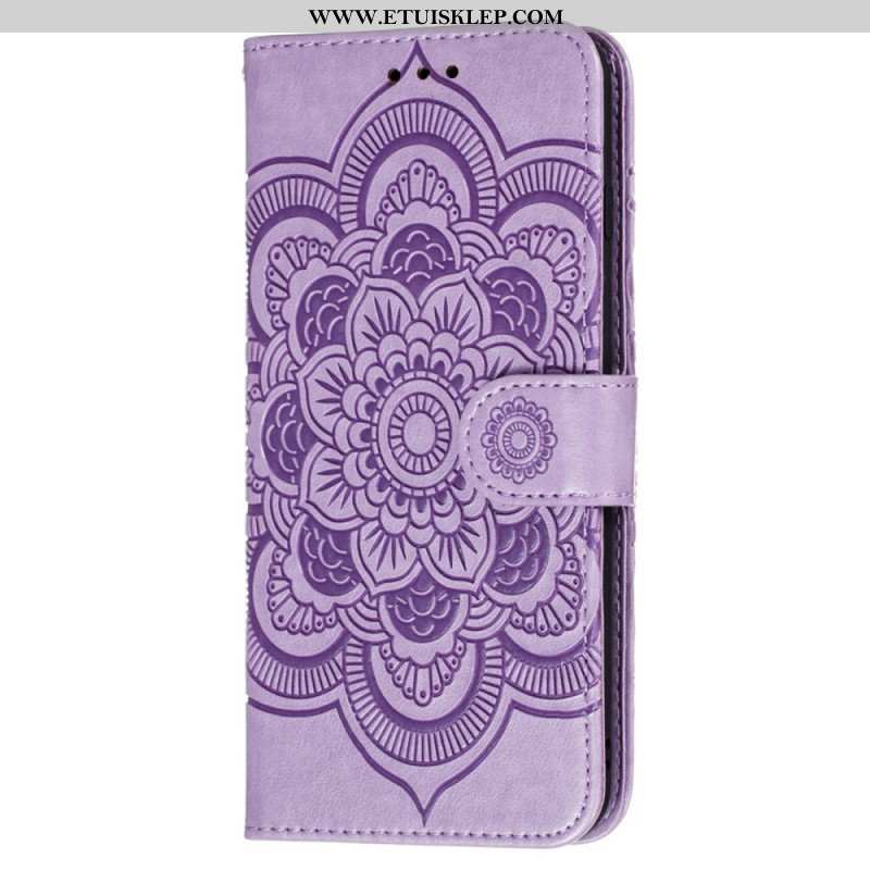 Etui Folio do Poco M4 Pro 5G Pełna Mandala